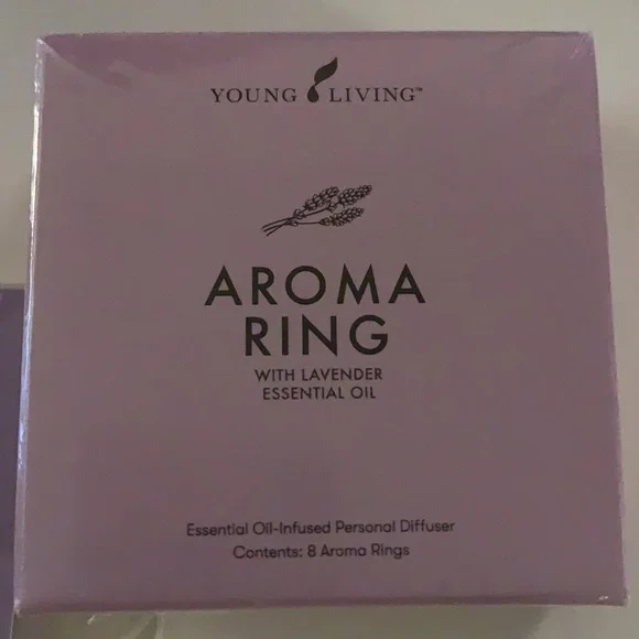 NEW sealed box of 8 aroma rings and bonus reflexology ring - Picture 2 of 4